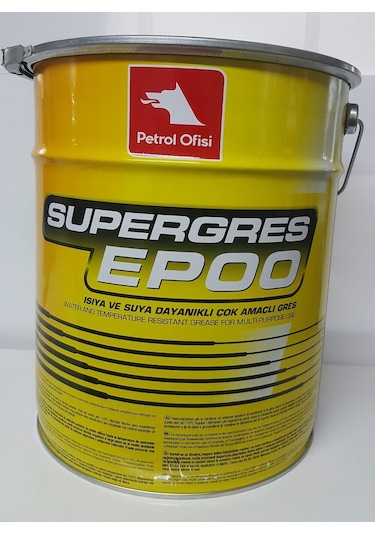Petrol Ofisi Süper Gres Ep 00 Lityum Sabunlu Gres 15 KG