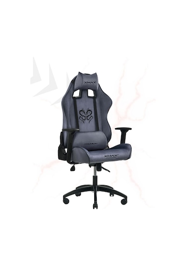 Rio Balerion Antrasit Gri Kadife Terletmez Kumaş Gaming Oyuncu Koltuğu Gri