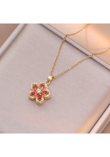 Bayan Kolye: Moda Estetiği Titanyum Çelik Kolye No.1 Çok REnkli