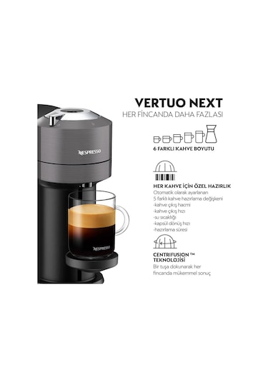 Nespresso XN910C Vertuo Next Kapsül Kahve Makinesi