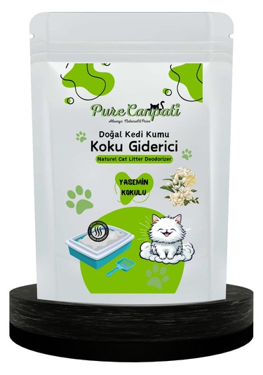 Purecanpati Kedi 5 Çeşit Karışık Krema ve Kedi Kumu Koku Giderici