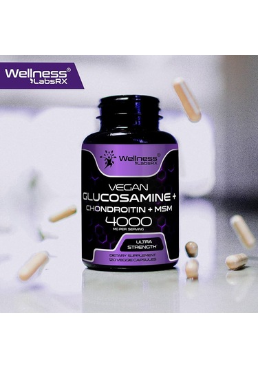 Wellnees Labs Glucosamine + Chondroitin + Msm 4000 120 Kapsül