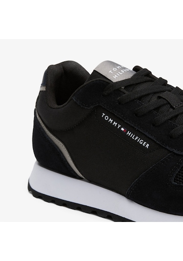 Tommy Hilfiger Suede Erkek Siyah Sneaker Fm0fm05465 Siyah