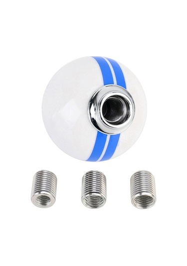 Wondernest Vitesli Vites Topuzu Top Sones Sol-sağ Şekli Reçine Modifiye Mavi Manuel Evrensel Değiştirici Araç 6 Rr Mavi