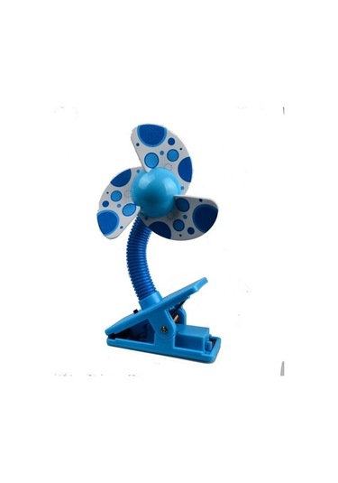 Klip Usbşarj Yurt Ofisi Küçük Elektrikli Fan Yeşil 2938 Mavi