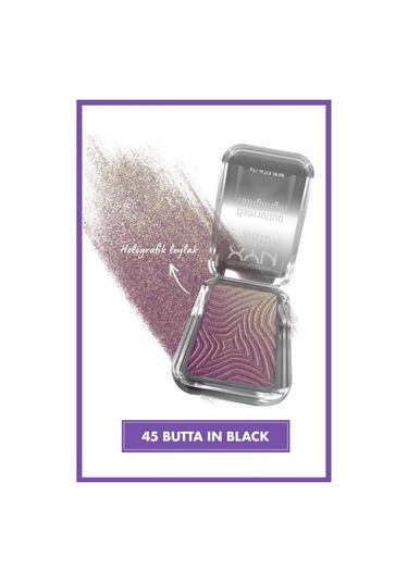 Buttermelt Highlighter Kremsi Pudra Aydınlatıcı - 45 Butta In Black 45