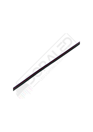 Rgb Kablo 4 Lü Şerit Led Kablosu 4x0.22 Kalaylı %100 Bakır 100m
