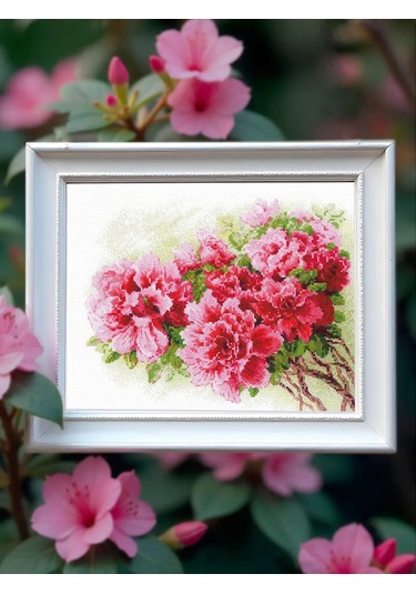 Rıolıs Nakış Seti Muhteşem Azalea 30x24 Cm 2258 332429728