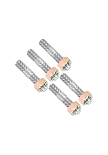 Kosona Mitsubishi Dsm 1g Evo1-10, Subaru Td05h Td06 Turbo Uyumlu 304 Paslanmaz Çelik M10x1.25 5 Adet Somun Seti - Yüksek Sertlikli, Korozyon Direnci