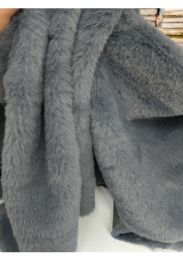 Toskana Peluş Kumaş Antrasit