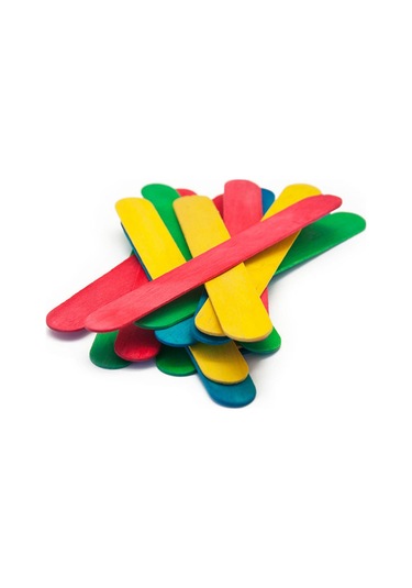 Bu-Bu Eğlenceli Çubuklar Renkli 40'Lı Uzun Hs0014