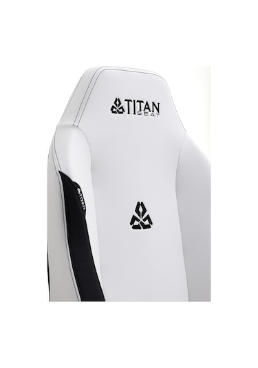 Titanseat Throne Leather White Oyuncu Koltuğu White