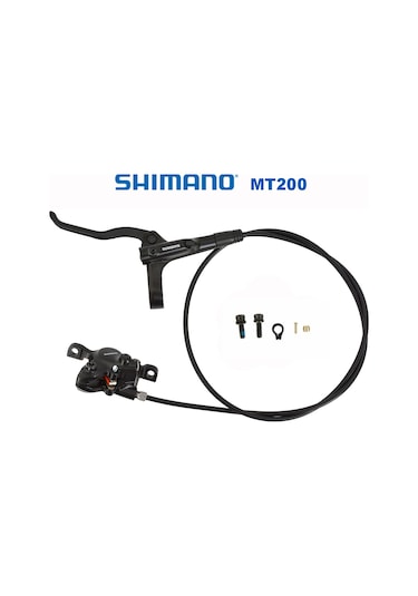 Shimano 1000mm Bl-mt200+br-mt200 Ön Hidrolik Disk Fren Seti Siyah