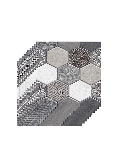 Geeroyoo Su Yalıtımlı Kendinden Yapışkanlı Pvc Duvar Kağıdı - Mutfak, Banyo Ve Oturma Odası İçin Diğer