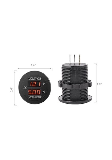 Bfy Voltmetre / Ampermetre Soketi