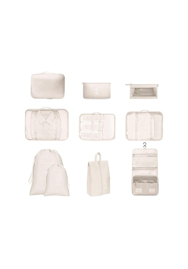 Suntek 10 Adet Sıkıştırma Ambalaj Küpleri Seyahat Bagaj Diğer