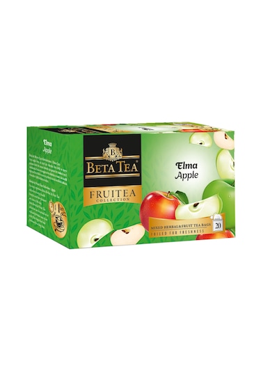 Beta Tea Fruitea Collection Elma Bitki Çayı Süzen Poşet 20 x 2 G