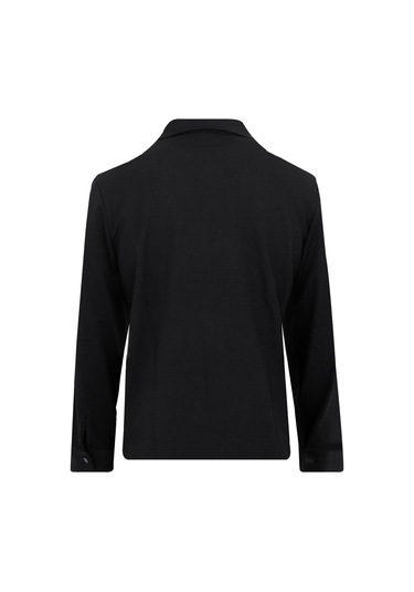 Uki Siyah Comfort Fit Gömlek Ceket Siyah