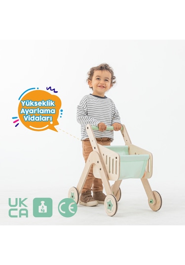 Trio Shopper Yürüteç - Oyuncak Avm Arabası