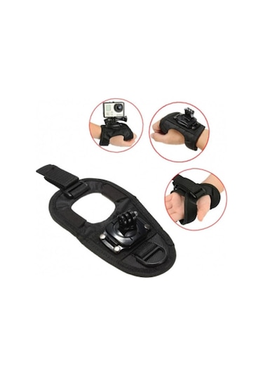 Gplus Gp156 Gopro Aksiyon Kamera 360 Derece Dönen Eldiven Aparatı