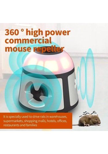 Ultrasonik Sıçan Kovucu Yüksek Güçlü Depo Ve Otel, Fare