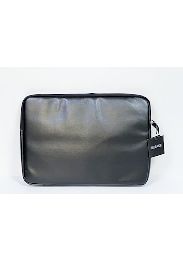 Laptop Kılıfı Suni Deri Iç Ölçüleri: 27x37 Cm Siyah