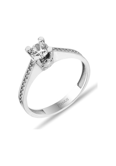 Altın Tektaş Yüzük - 722000025948 Sarı Altın