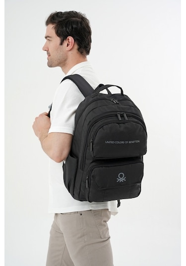 Unıted Colors Of Benetton Unisex Sırt Çantası 20940 Siyah