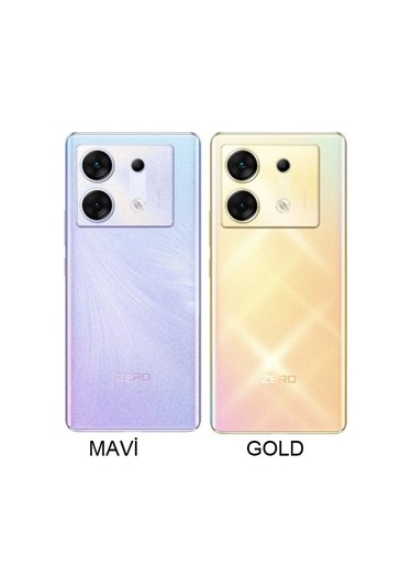İnfinix Zero 30 5g X6731 Arka Kapak Pil Kapağı Mavi