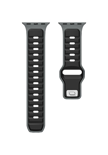 Redmi Watch 5 Active Zore Krd-135 22mm Silikon Kordon Strap Kayış - Açık Mavi-gri