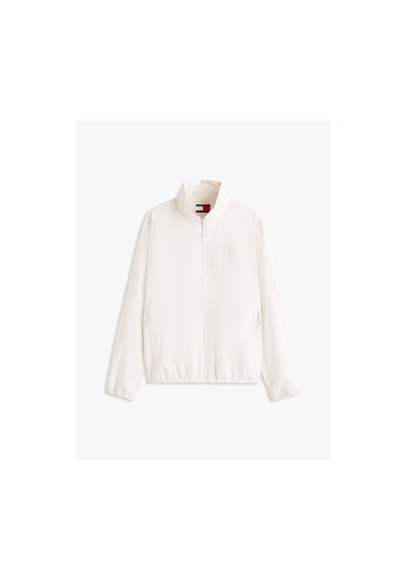 Tjm Perforated Logo Erkek Beyaz Rüzgarlık-8384 Beyaz