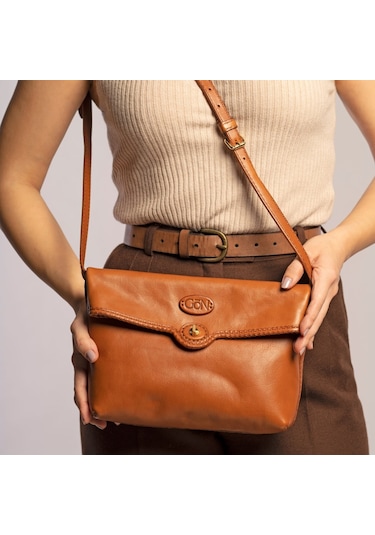 Gön Handmade Deri Postacı Çanta ( Tata)