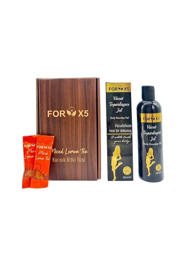 Vücut Sıkılaştırıcı Masaj Jeli Bitkisel Limon Aromalı İçecek Karışımı