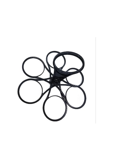 Cordial Katlanır Taşınabilir Döner Plastik Bardak Askısı, Kamp Ve Partiler İçin 88'lik Dayanıklı İçecek Rafı, Hediye Seçeneği. Rastgele Renk