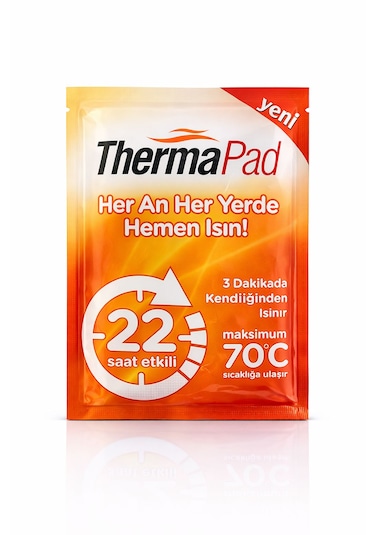 Thermapad Pratik Cep Sobası 22 Saate Kadar Etkili Turuncu