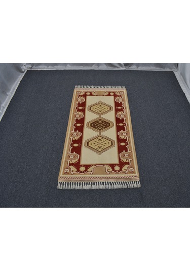 Zehra Abla Halı Yeni El Dokuma Modern Zarif Gemi Suyu Milas Yün Halı 5753 Renkli