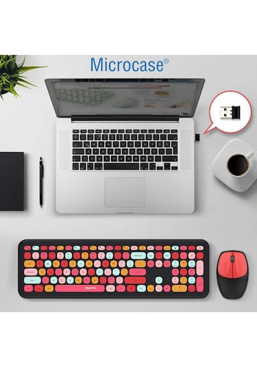 Mofii AL4185 2.4G Kablosuz Klavye + Mouse Set