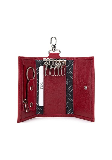 Tamer Tanca Erkek Hakiki Deri Bordo Anahtarlık 688 08 Erk Anhtrlk Sk23/24 Bordo Bordo