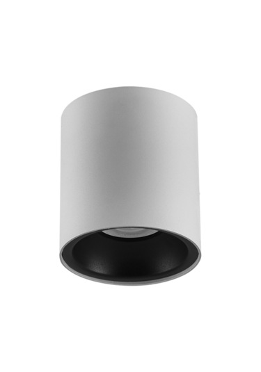 Silindir Sıva Üstü Led Spot Beyaz Siyah 5w