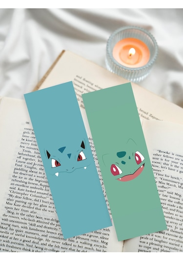 Çizgi Karakter Anime Karışık Tasarım 10 Adet Kitap Ayraç Seti Pyt