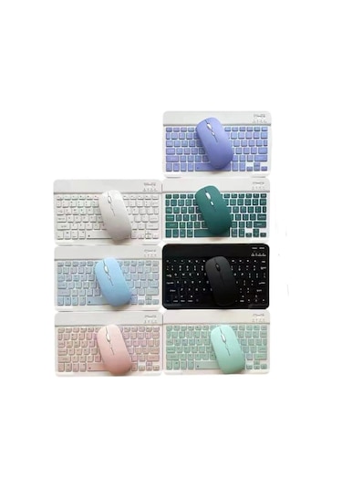 Redmi Pad Se 11 Uyumlu Bluetooth Klavye Mouse Set Lazer