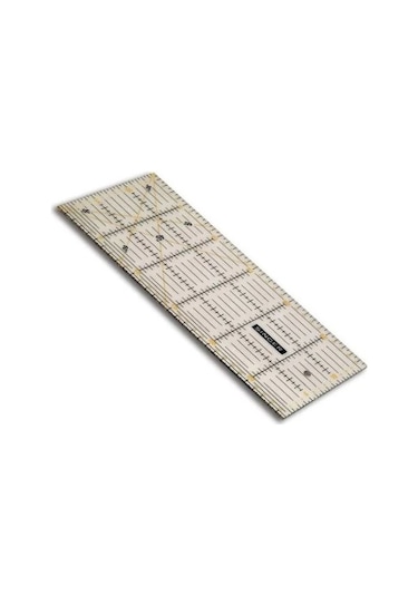 Hobi Market Art Terzi Modelist Patchwork Kırkyama Cetveli 15 x 30 CM Beyaz