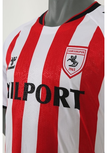 23/24 Samsunspor Hummel Efsane Çubuklu Forma Kırmızı - Beyaz