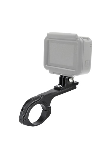 Ximistore9 Alüminyum Gopro Bisiklet Tutucu - Gopro 3/4/5/6/7 Uyumlu, Sabit Montaj, Spor Ve Outdoor Video Çekimi İçin Elini Serbest Bırak Siyah