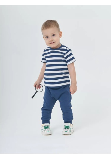 Ramelka Bebekler İçin Tişört Seti 2 Parçalı 211303235 Mavi