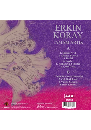 Erkin Koray Tamam Artık - Gri Plak