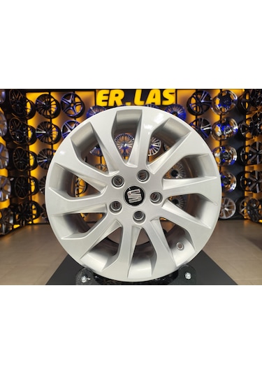 4 Adet Seat  6.5 16 5 112 Et46 57.1 Sılver Jant Revize Edilmiş Takım