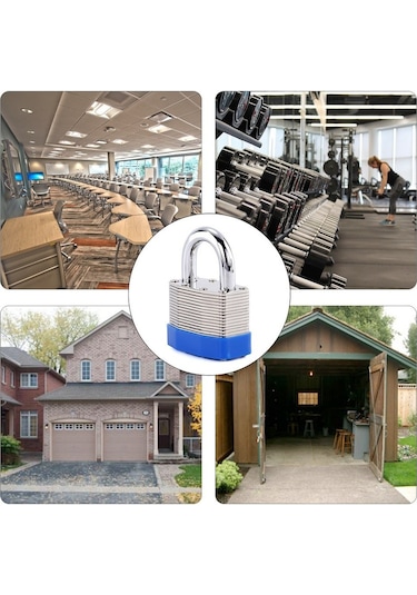4 Basamaklı Dolap Asma Kilit Güvenlik Kapı Kilit