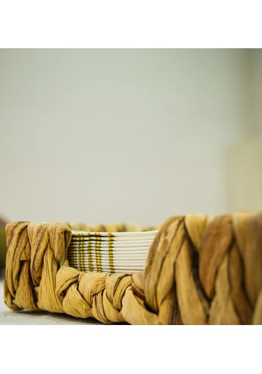 Yunusoğlu Home Hasır Peçetelik 18x18 Cm