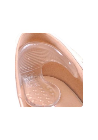 Akestoria Med T Şekli Ayakkabı Topuk Vurma Silikon Önleyici 2 Adet 1 Çift Fc-026 Standart